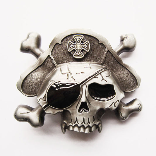 Gürtelschnalle - Pirate Skull