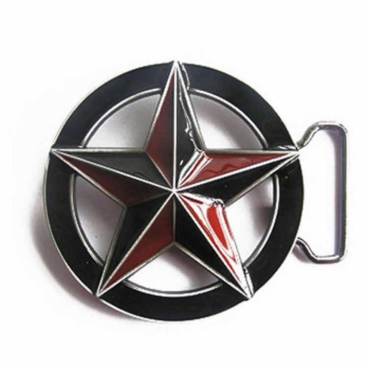 Gürtelschnalle - Nautic Star Red Black