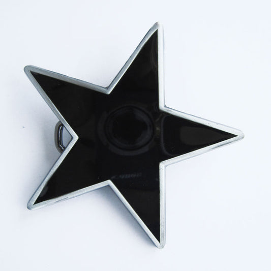 Gürtelschnalle - Star Black