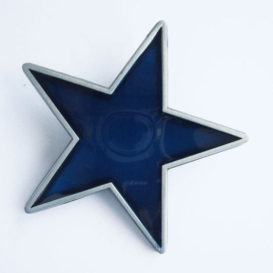 Gürtelschnalle - Star Blue