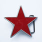 Gürtelschnalle - Star Red