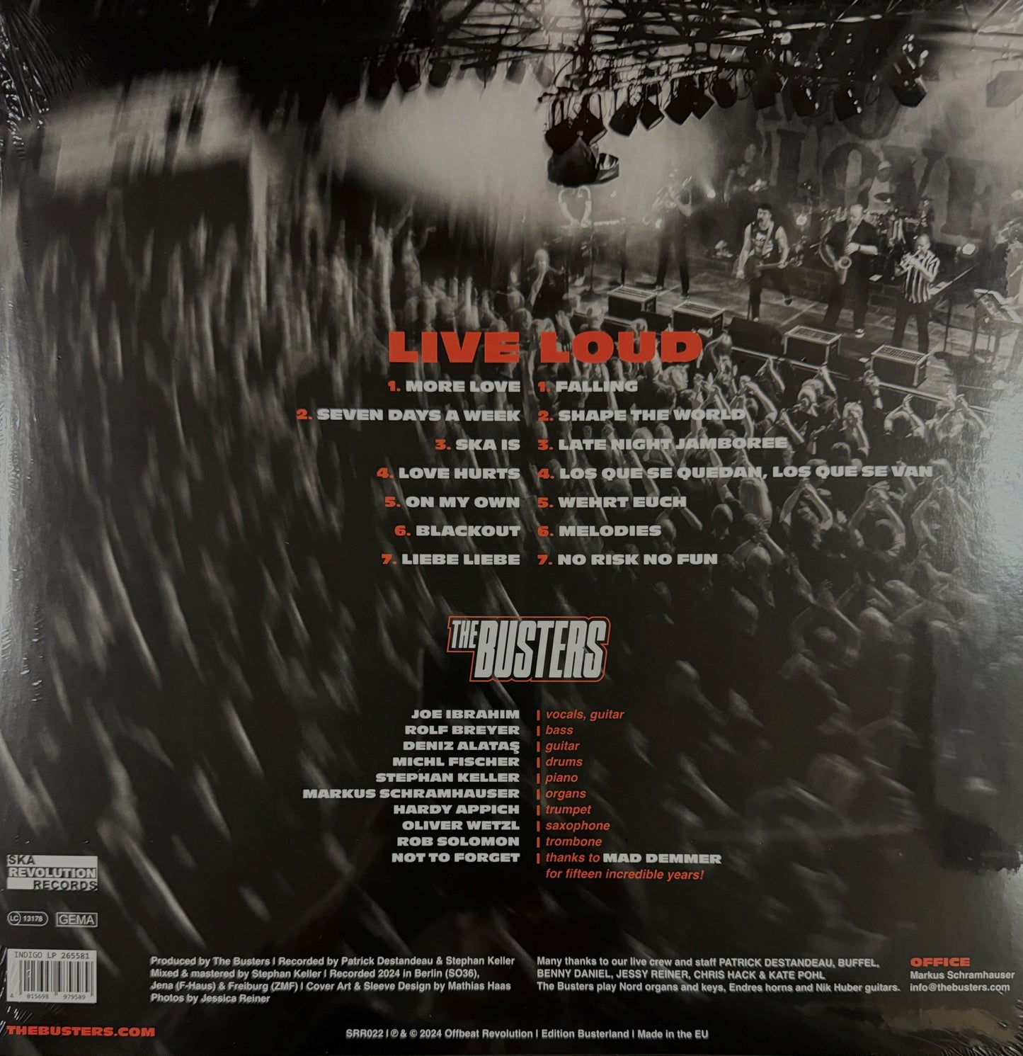 LP - Busters - Live & Loud