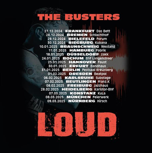 T-Shirt - Busters - Live & Loud Tourshirt