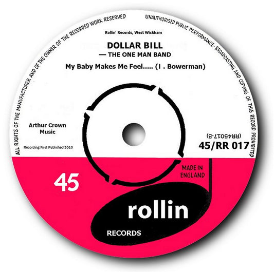 Single - Dollar Bill - That Don't Worry Me, My Baby Makes Me Feel