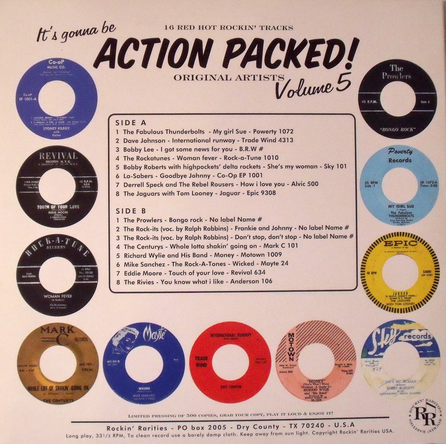 LP - VA - Action Packed Vol. 5