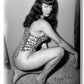 Leinwand Bild - Bettie Page Pin Up Vixen