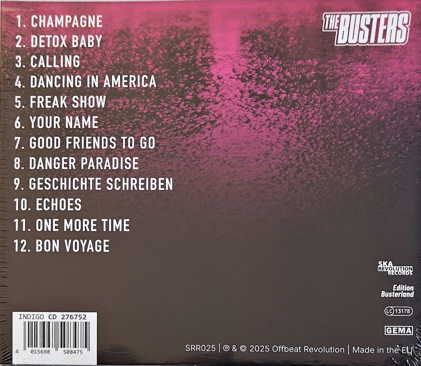 CD - Busters - Calling