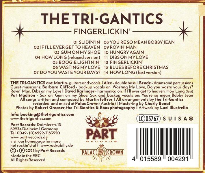 CD - Tri-Gantics - Fingerlickin