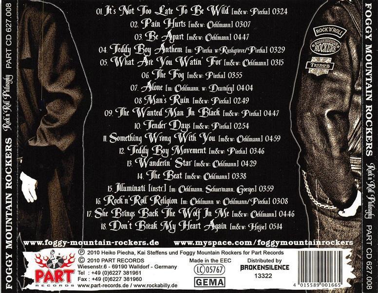 CD - Foggy Mountain Rockers - Rock'n'Roll Philosophy
