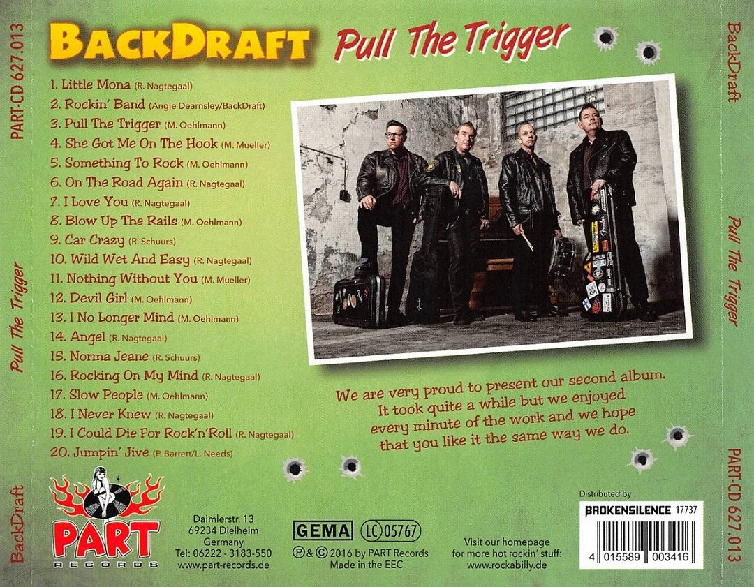 CD - Backdraft - Pull The Trigger