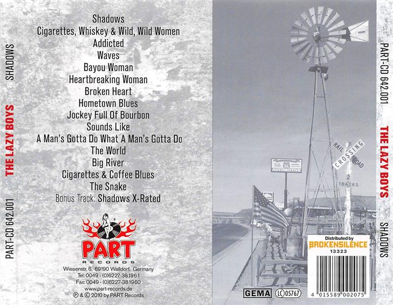 CD - Lazy Boys - Shadows