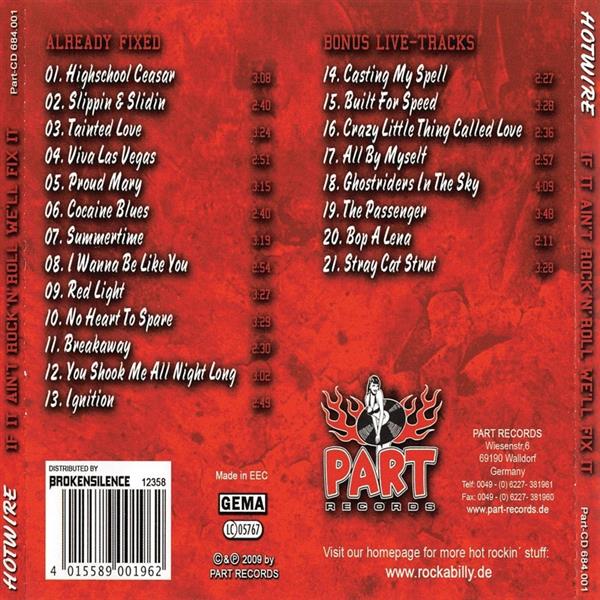 CD - Hot Wire - If It Ain't Rock'n'Roll, We'll Fix It