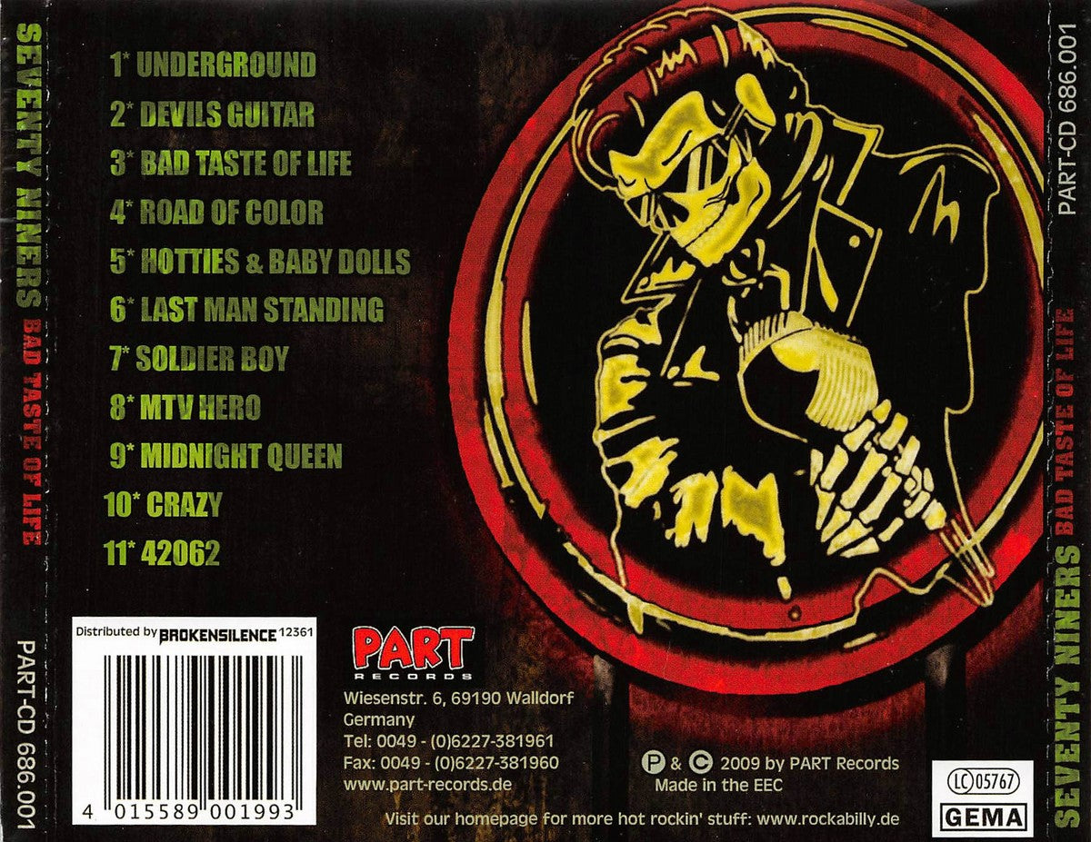 CD - 79ers - Bad Taste Of Life