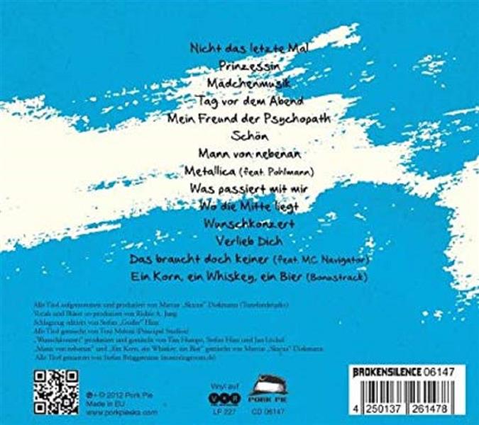CD - El Bosso & Die Ping Pongs - Tag Vor Dem Abend