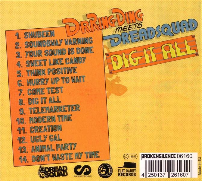 CD - Dr. Ring Ding Meets Dreadsquad - Dig It All