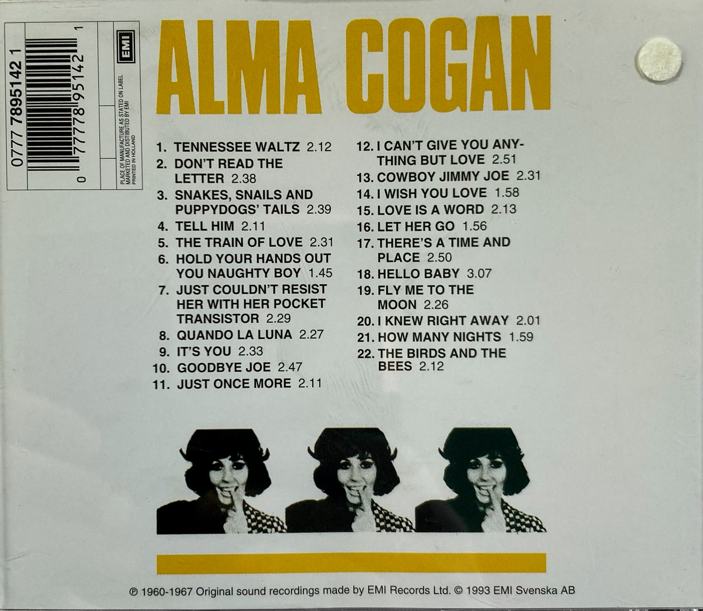 CD - Alma Cogan