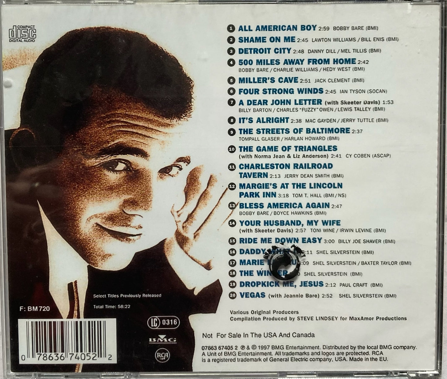 CD - Bobby Bare - The Essential Bobby Bare