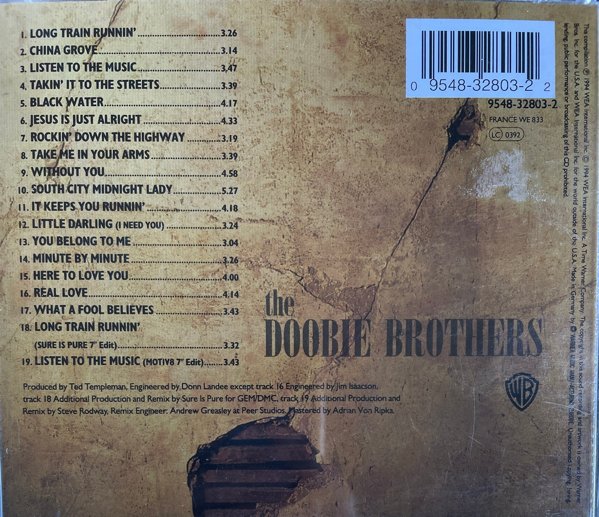 CD - Doobie Brothers - Listen To The Music The Very Best Of The