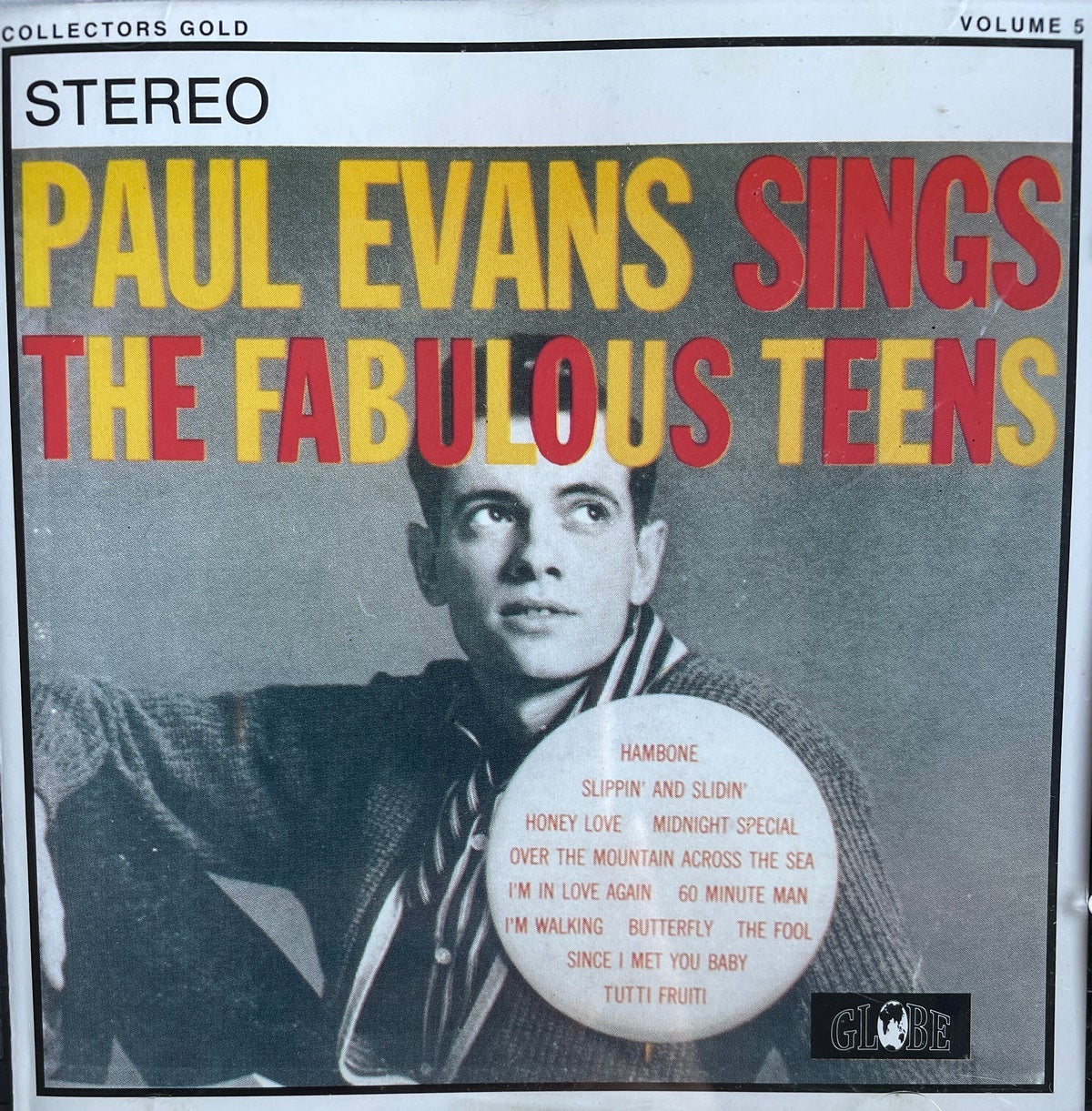 CD - Paul Evans - Sings The Fabulous Teens