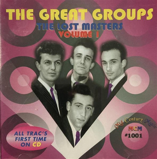 CD - VA - The Greatest Groups The Lost Masters Vol. 1