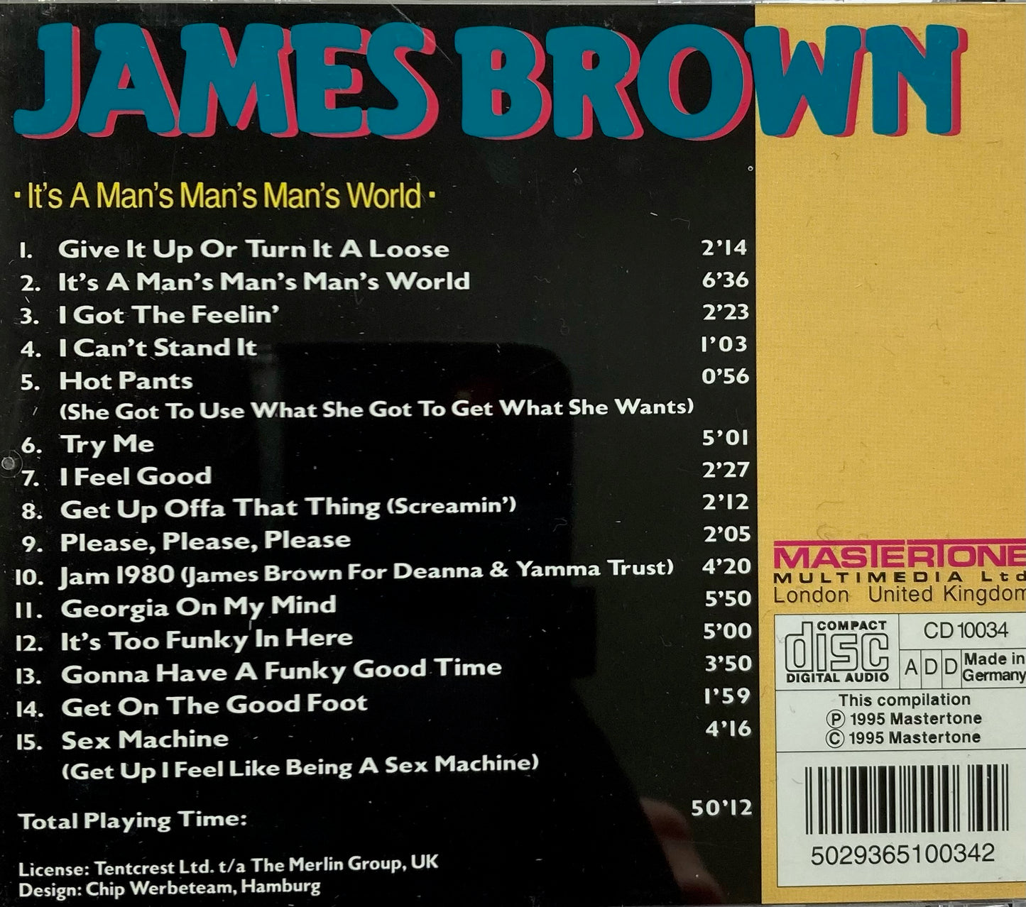 CD - James Brown - It's A Man's Man's Man's World