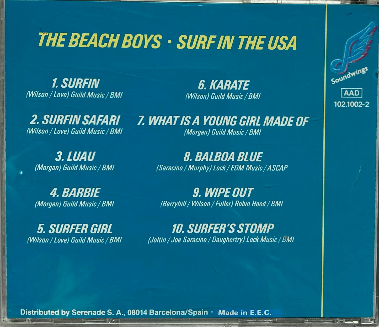 CD - Beach Boys - Surf in the USA