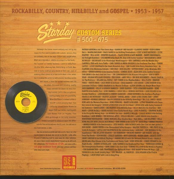 CD-10 - VA - Starday Custom Series # 500-675 - 10 CD Box