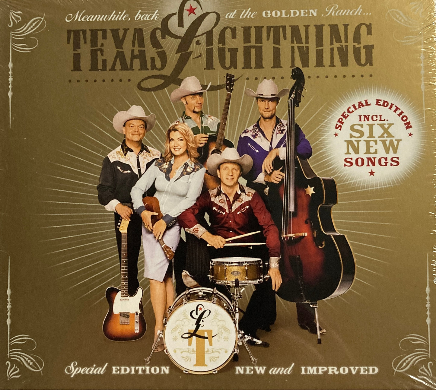 CD - Texas Lightning - Meanwhile,Back At The Golden Ranch