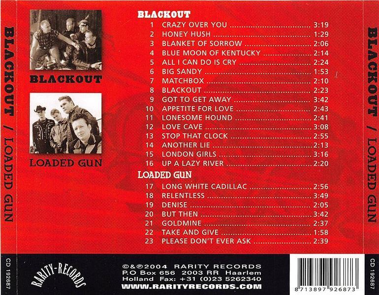 CD - VA - Blackout / Loaded Gun