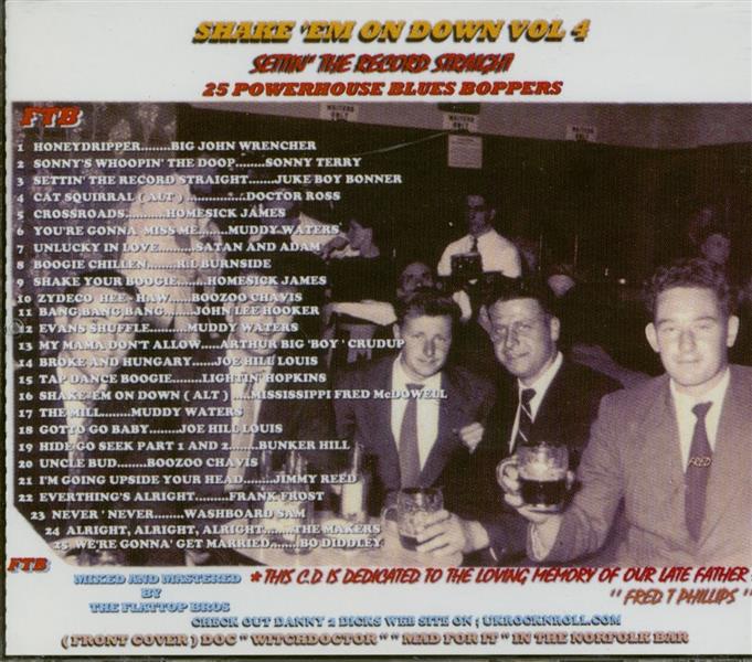 CD - VA - Shake 'Em On Down Vol. 4