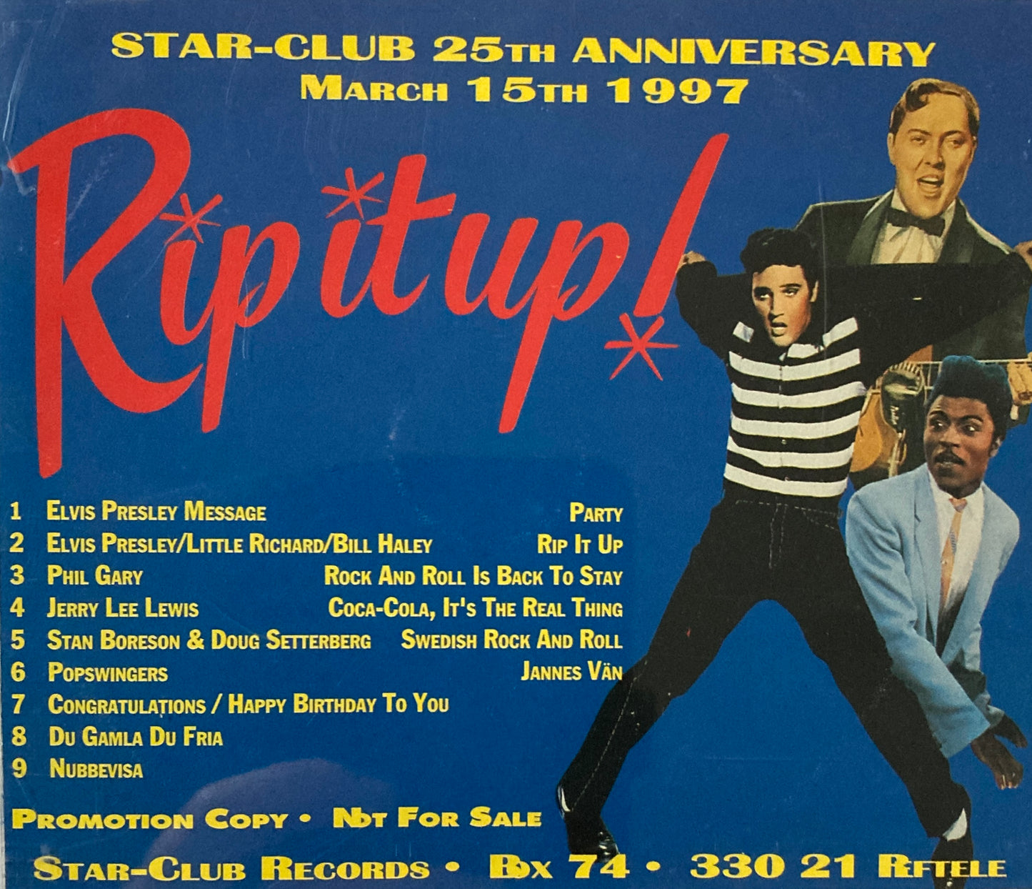 CD - VA - Star-Club 25th Anniversary March 15th 1997 Rip It Up!