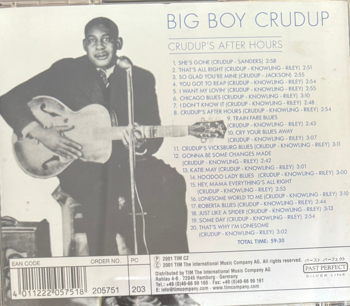 CD - Big Boy Crudup Crudup's - After Hours