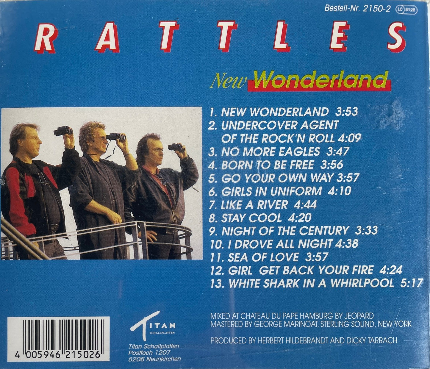 CD - Rattles - New Wonderland