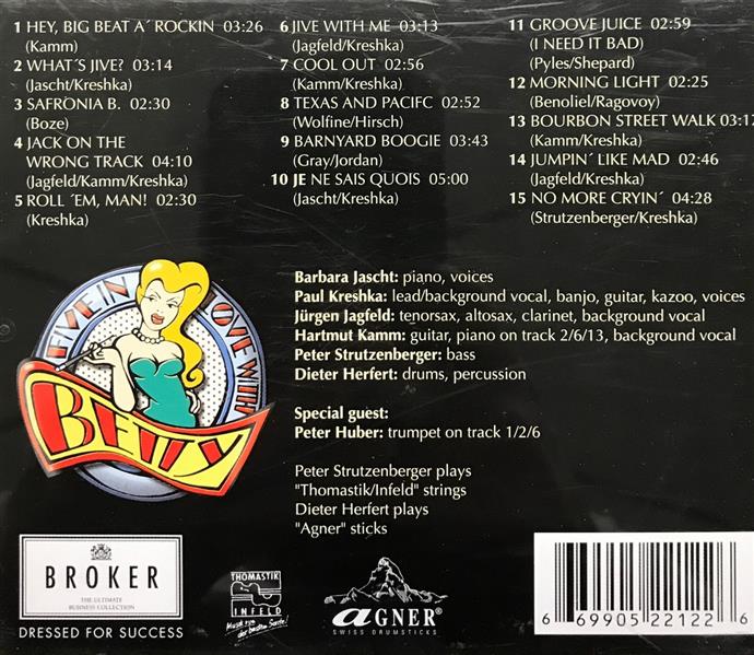 CD - Five In Love With Betty - Dressed To Swing