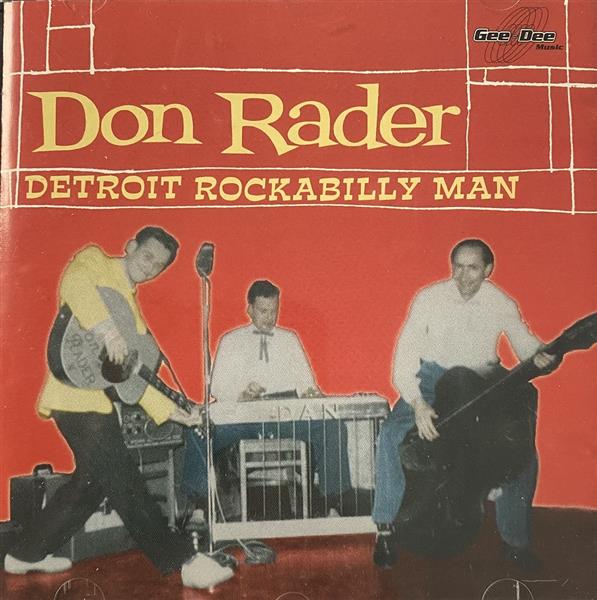 CD - Don Rader - Detroid Rockabilly Man