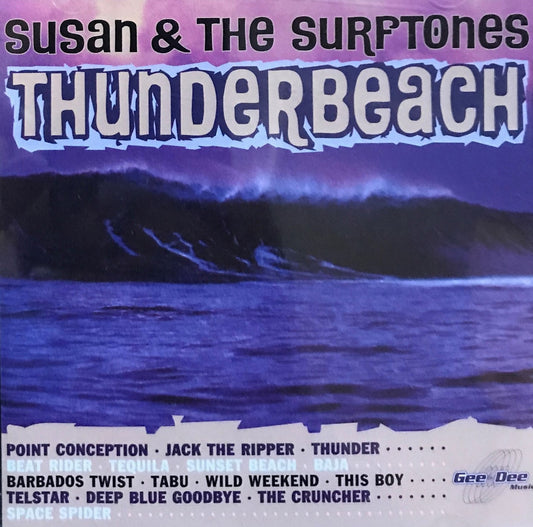 CD - Susan & The Surftones - Thunder Beach