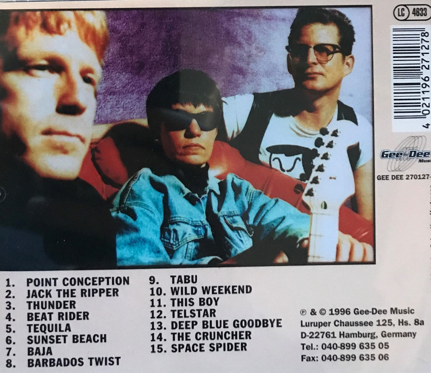 CD - Susan & The Surftones - Thunder Beach