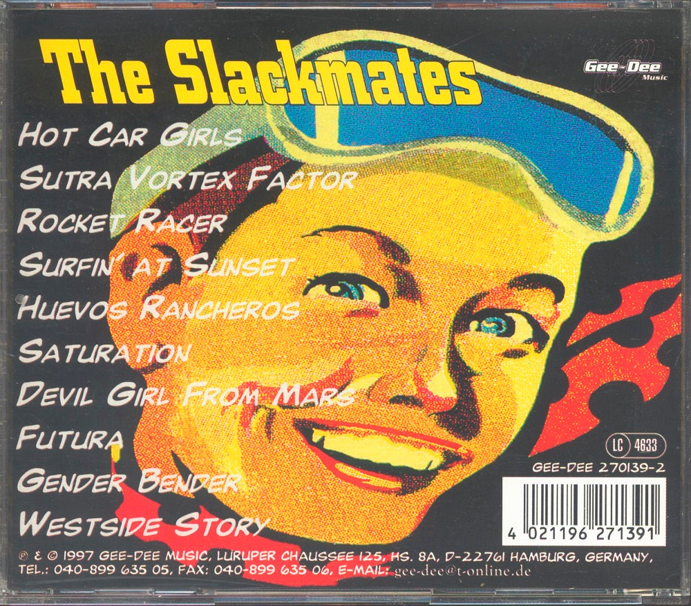 CD - Slackmates - Hot Car Girls