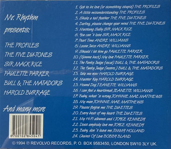 CD - VA - Mr. Rhythm Presents: