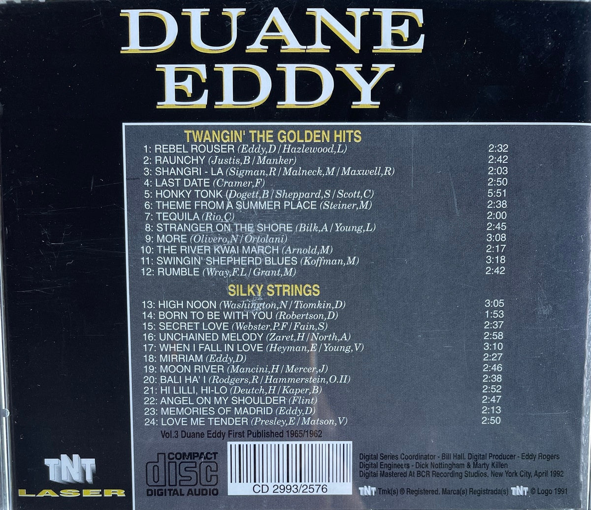 CD - Duane Eddy - Vol. 3 - Twangin' The Golden Hits & Silky Strings