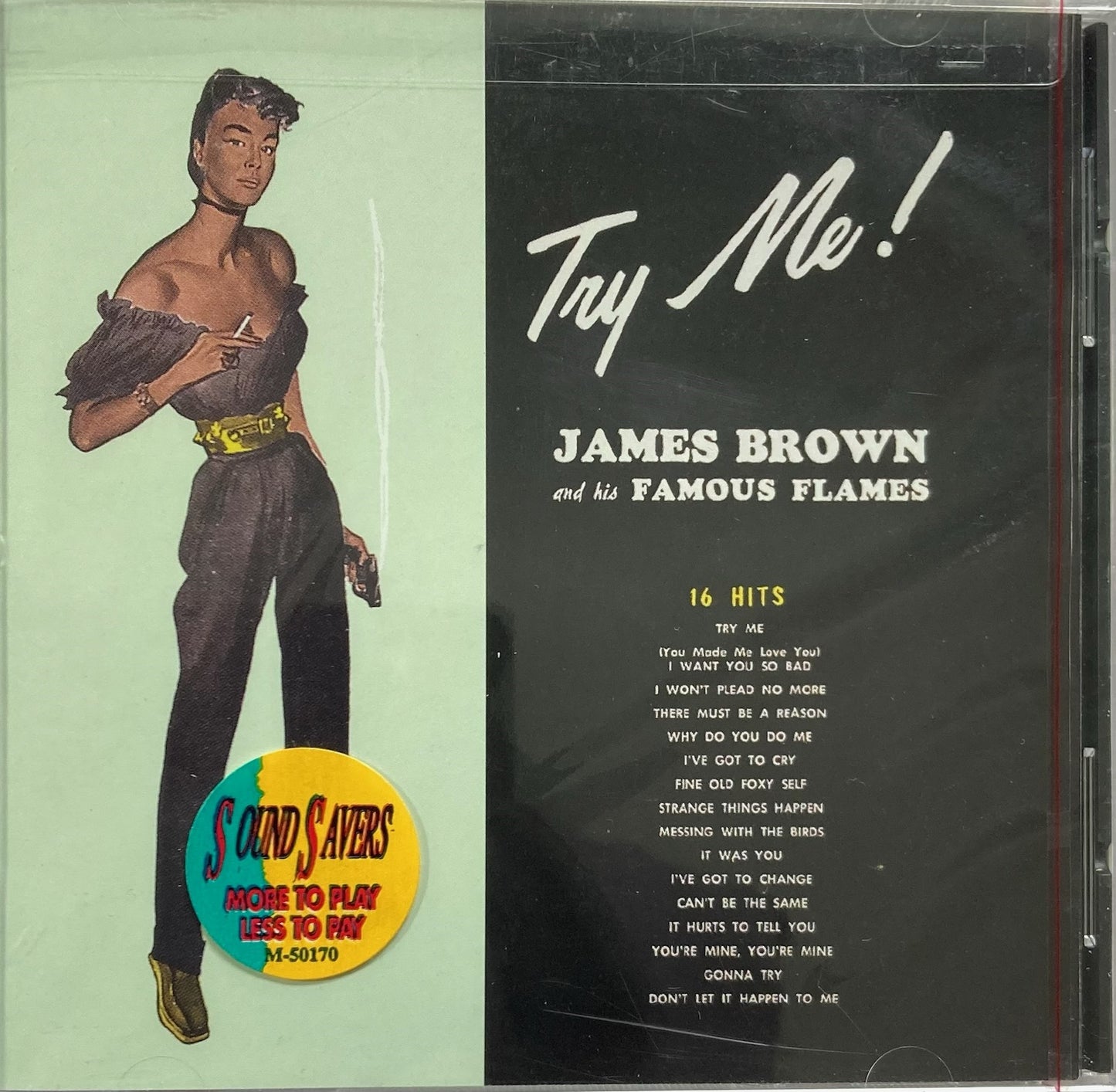 CD - James Brown And His Famous Flames - Try Me!