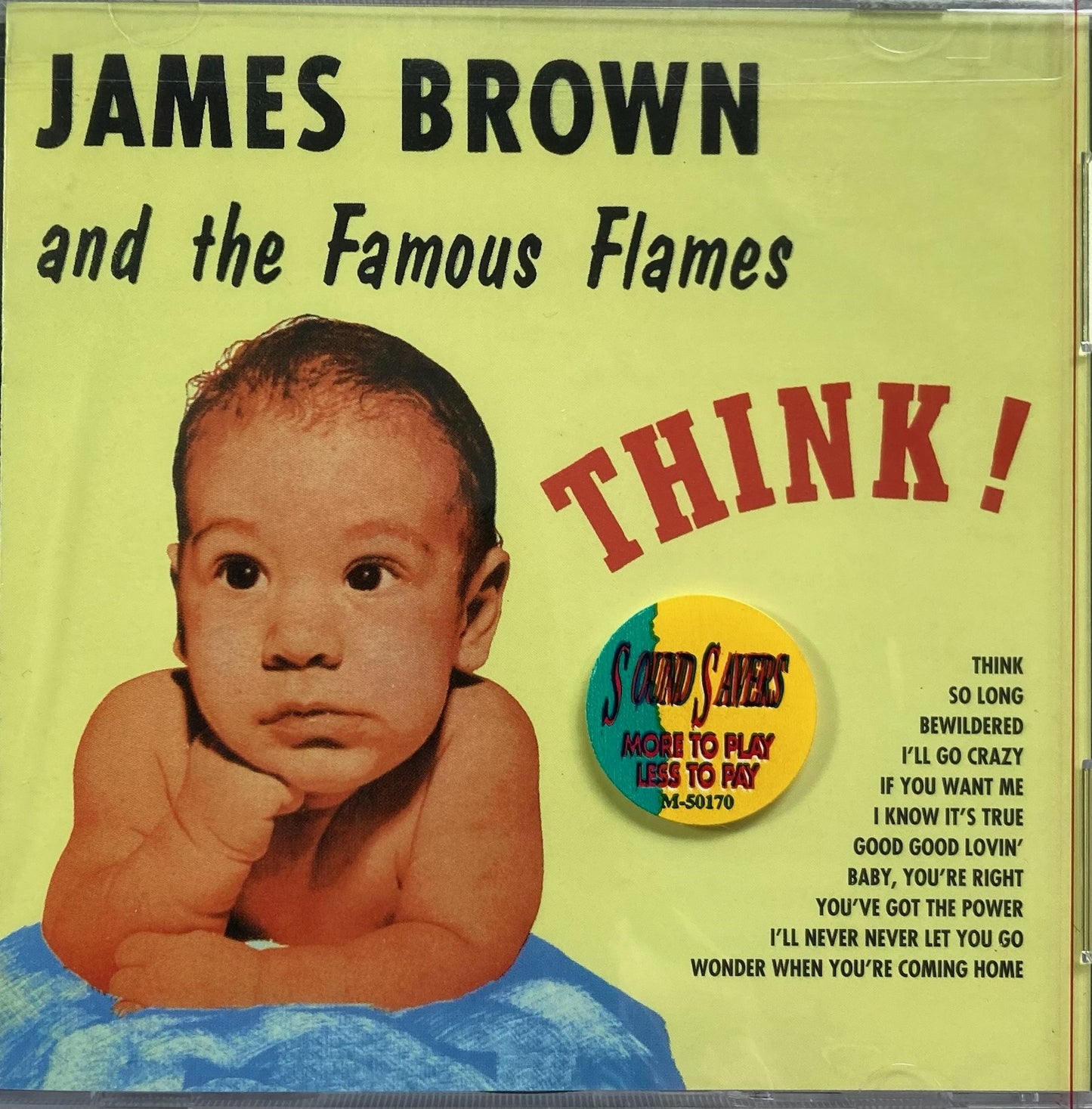 CD - James Brown And The Famous Flames - Think!