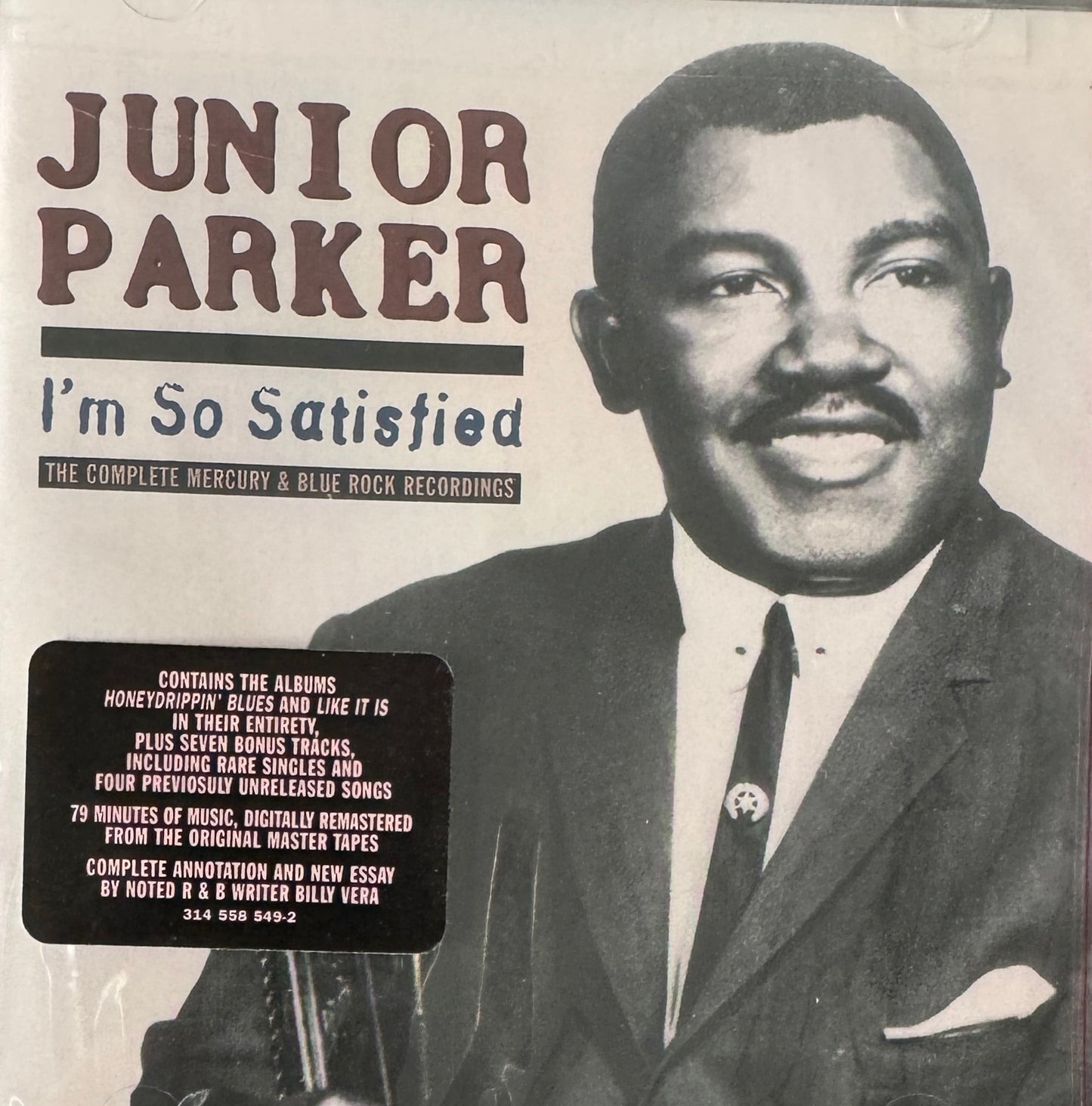 CD - Junior Parker - I'm So Satisfied