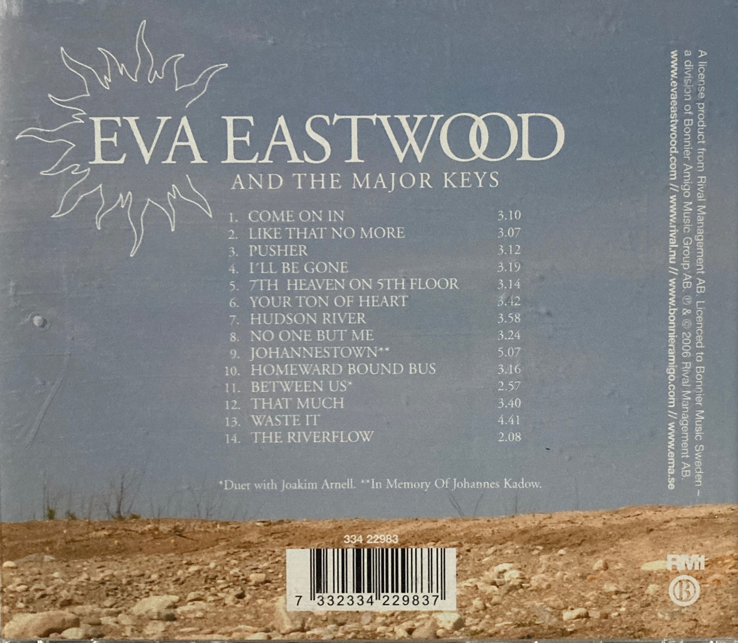 CD - Eva Eastwood - Ton Of Heart