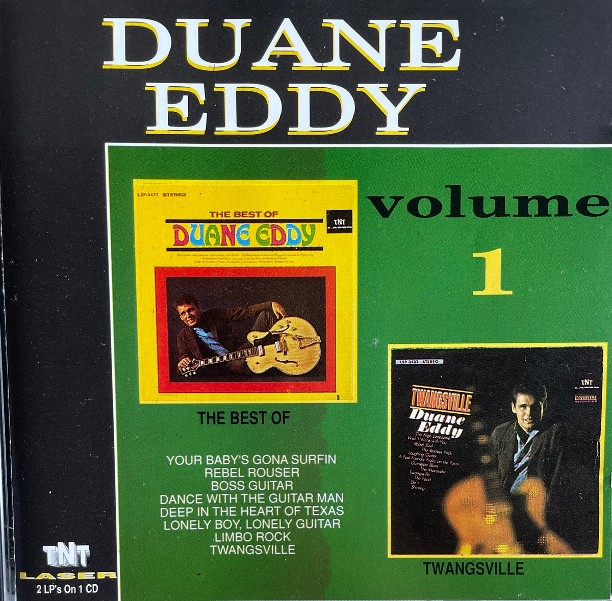 CD - Duane Eddy - Vol. 1 - The Best Of & Twangsville