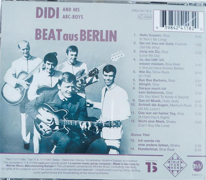 CD - Didi And His ABC-Boys - Beat Aus Berlin