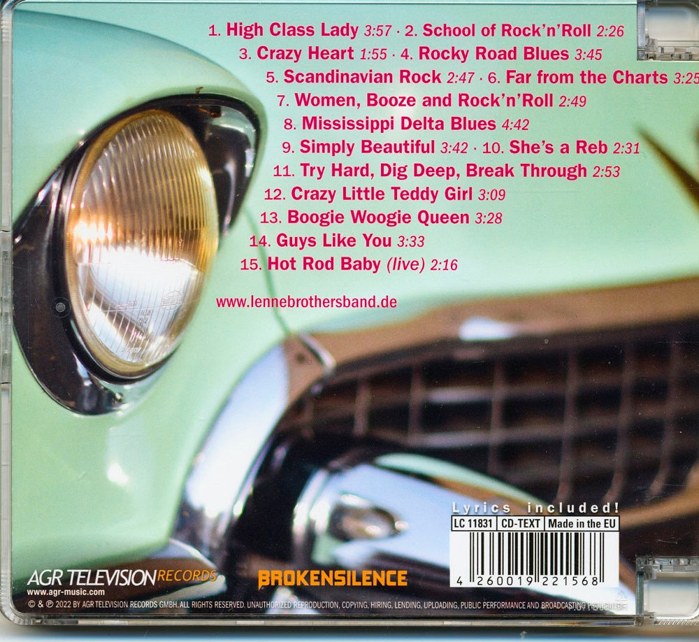 CD - LenneBrothers Band - Boogie Woogie Queen