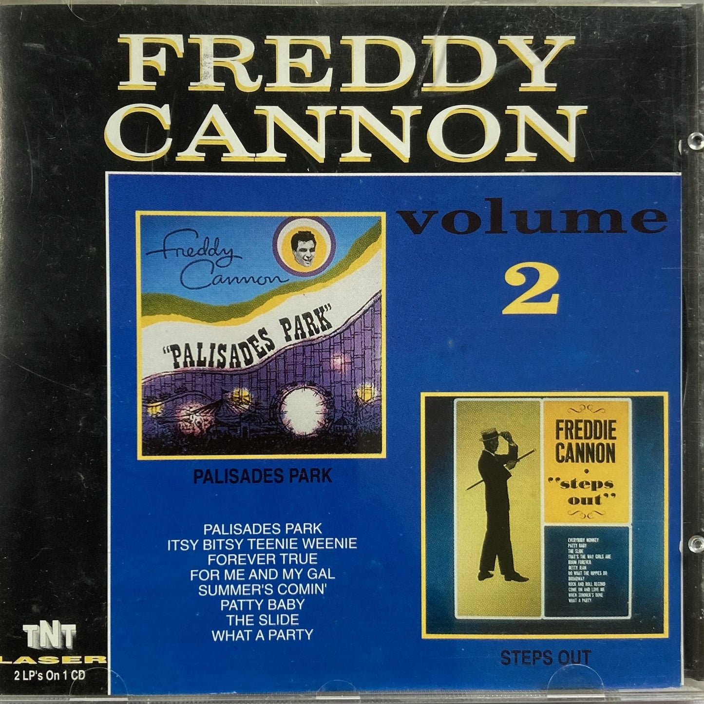 CD - Freddy Cannon - Vol. 2 Palisades Park & Steps Out