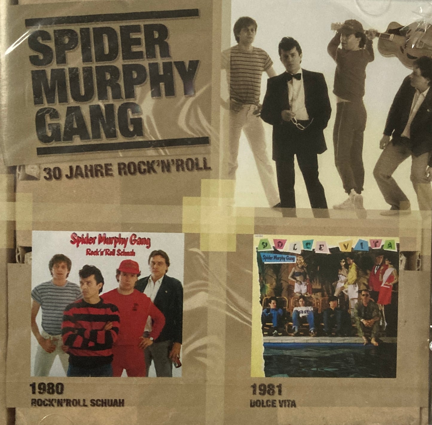 CD - Spider Murphy Gang - 30 Jahre Rock'n'Roll Schuah 1980 + Dolce Vita 1981