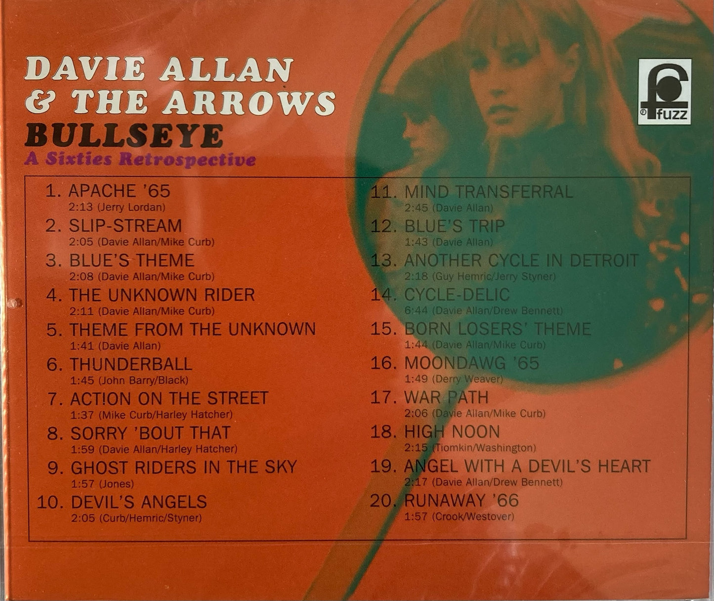 CD - Davie Allan & The Arrows - Bullseye